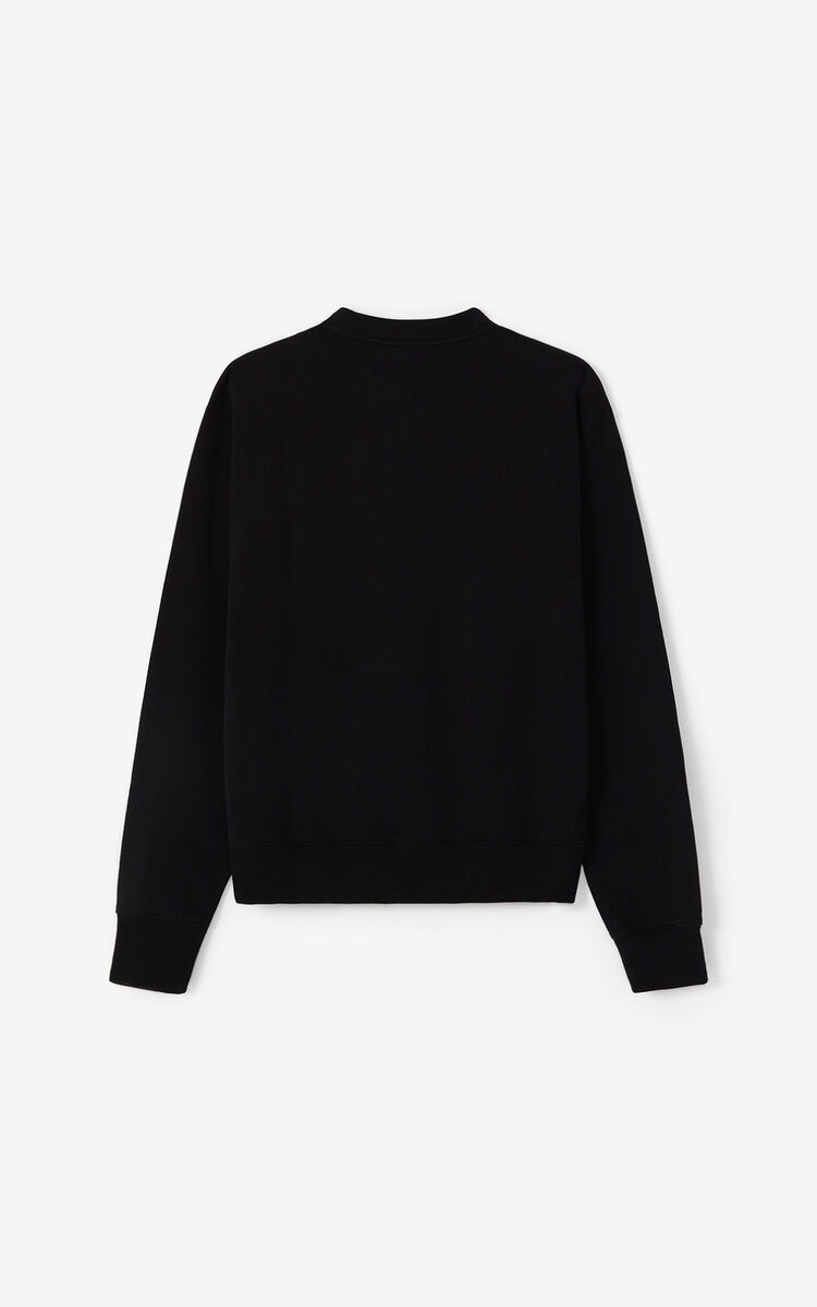 Mens black hot sale kenzo sweatshirt